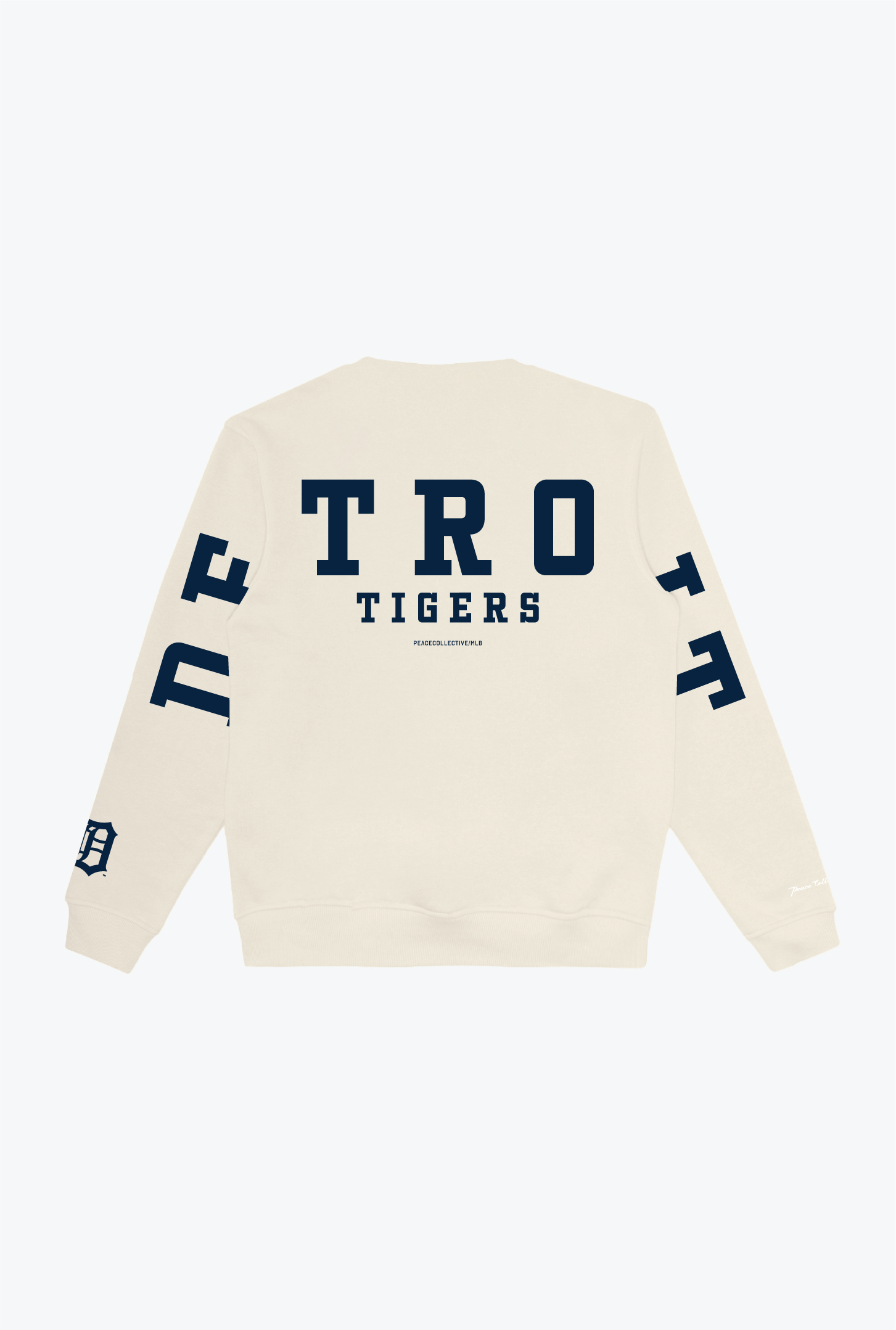 Detroit Tigers Heavyweight Crewneck - Ivory