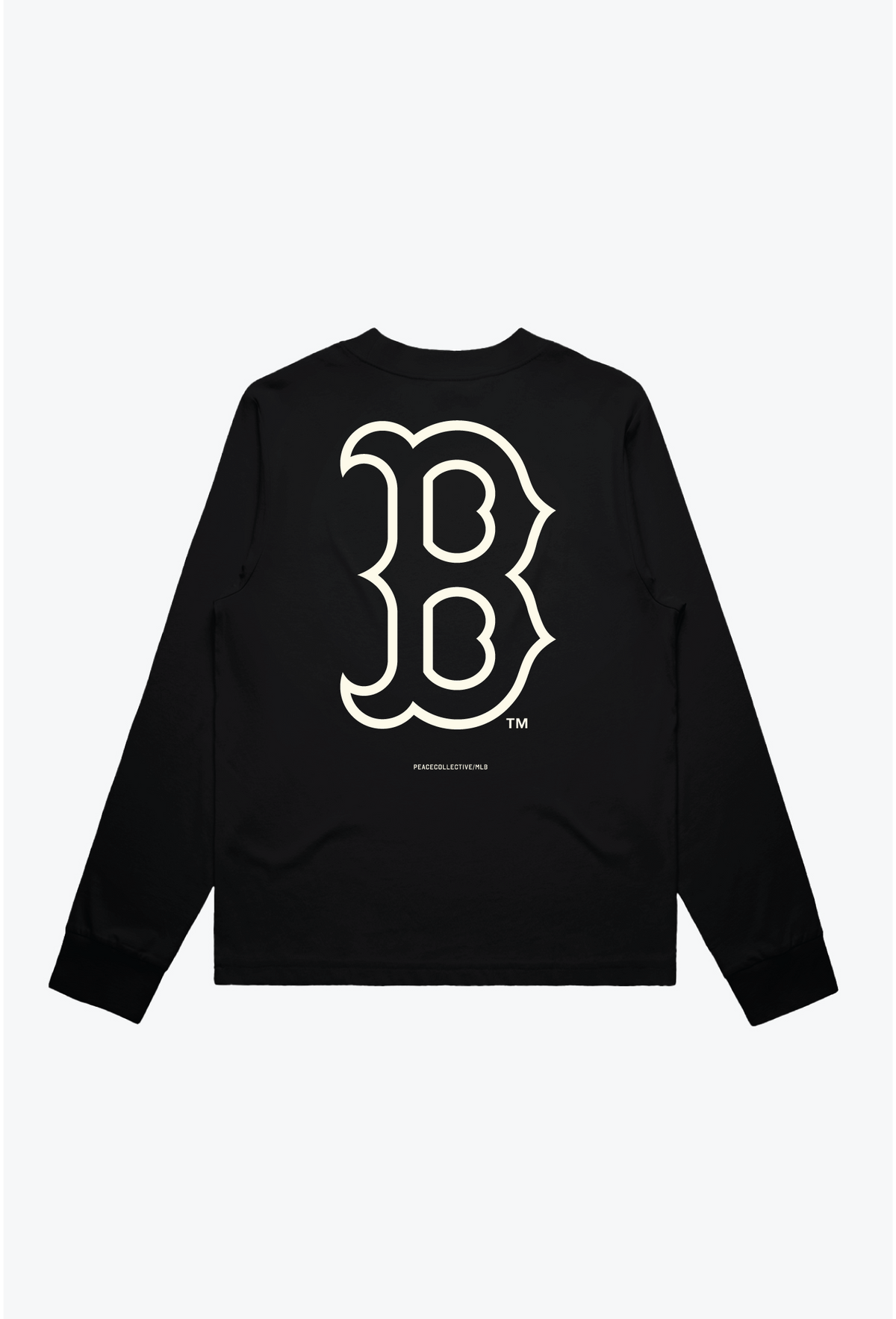 T-shirt à manches longues pour femme Boston Red Sox - Noir