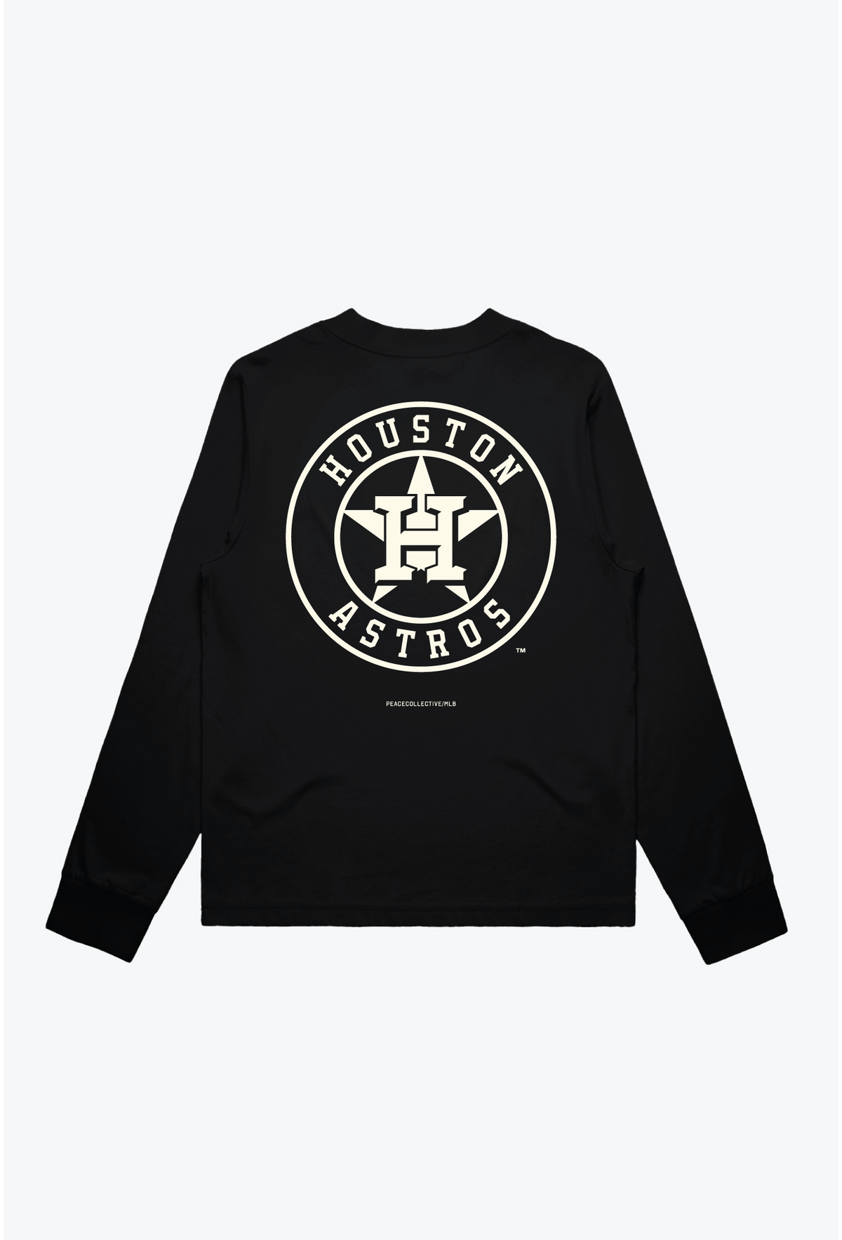 Houston Astros Women's Mock Long Sleeve - Black