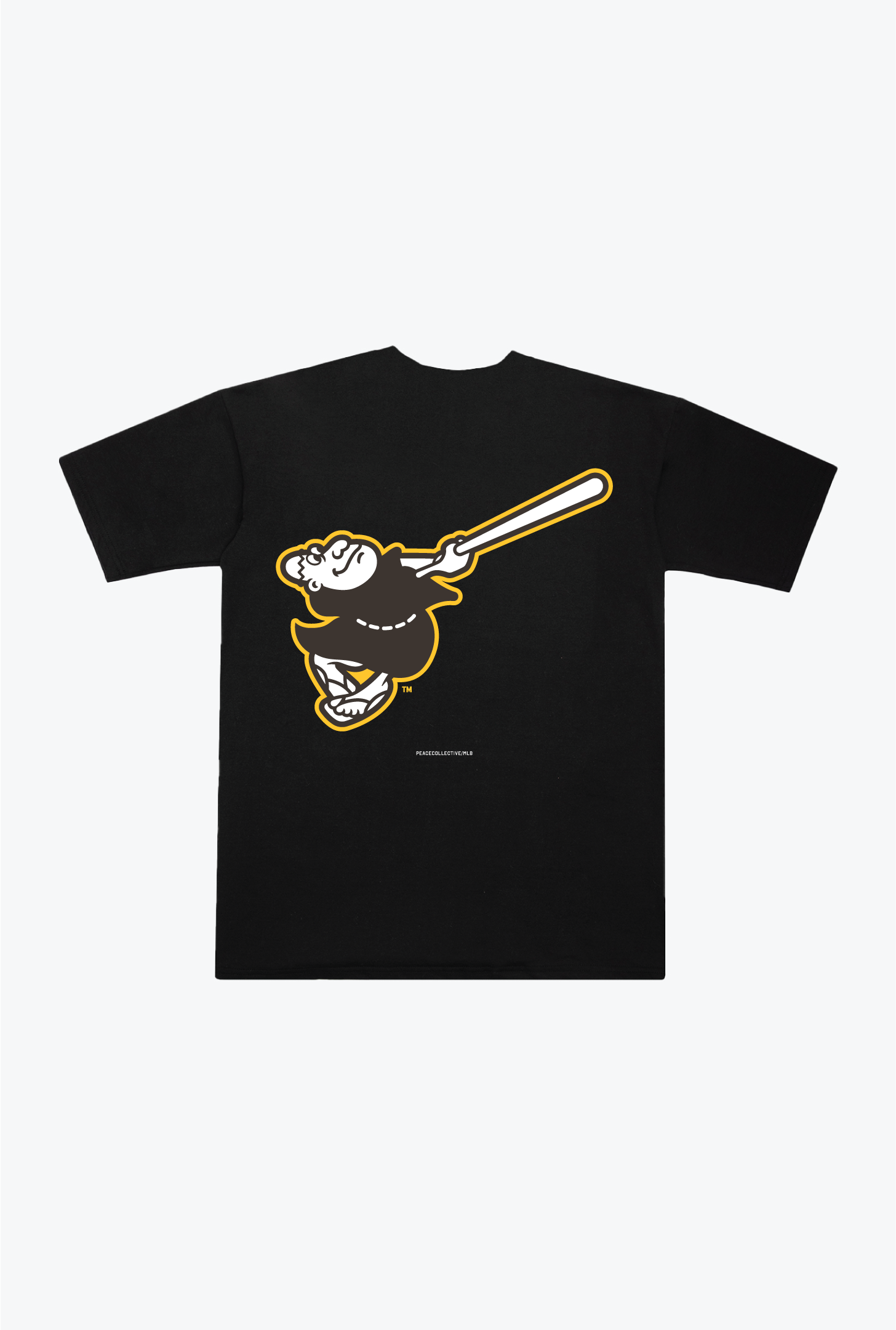 San Diego Padres Heavyweight T-Shirt - Black