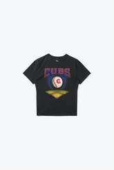 Chicago Cubs Field Baby Tee - Black