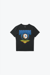 Los Angeles Dodgers Field Baby Tee - Black