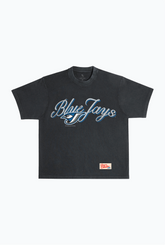 Toronto Blue Jays 2004 Heavyweight Garment Dyed T-Shirt - Black