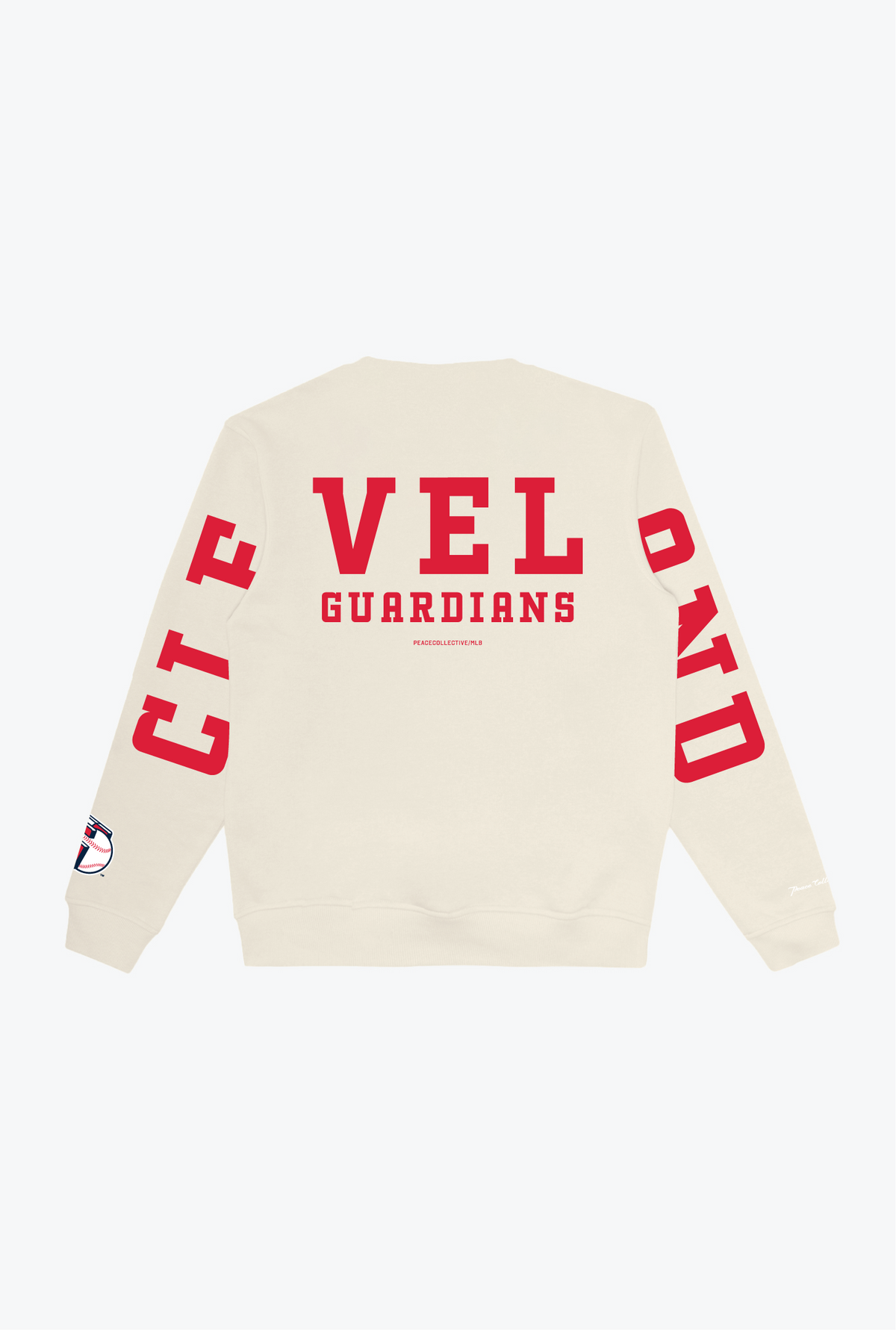 Cleveland Guardians Spirit Rundhalspullover - Elfenbein