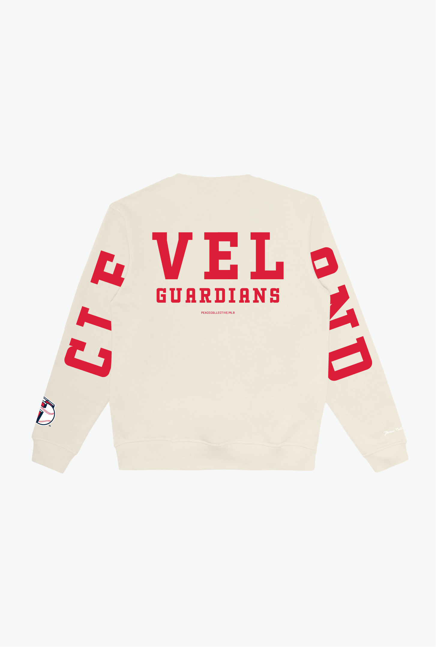 Cleveland Guardians Spirit Rundhalspullover - Elfenbein