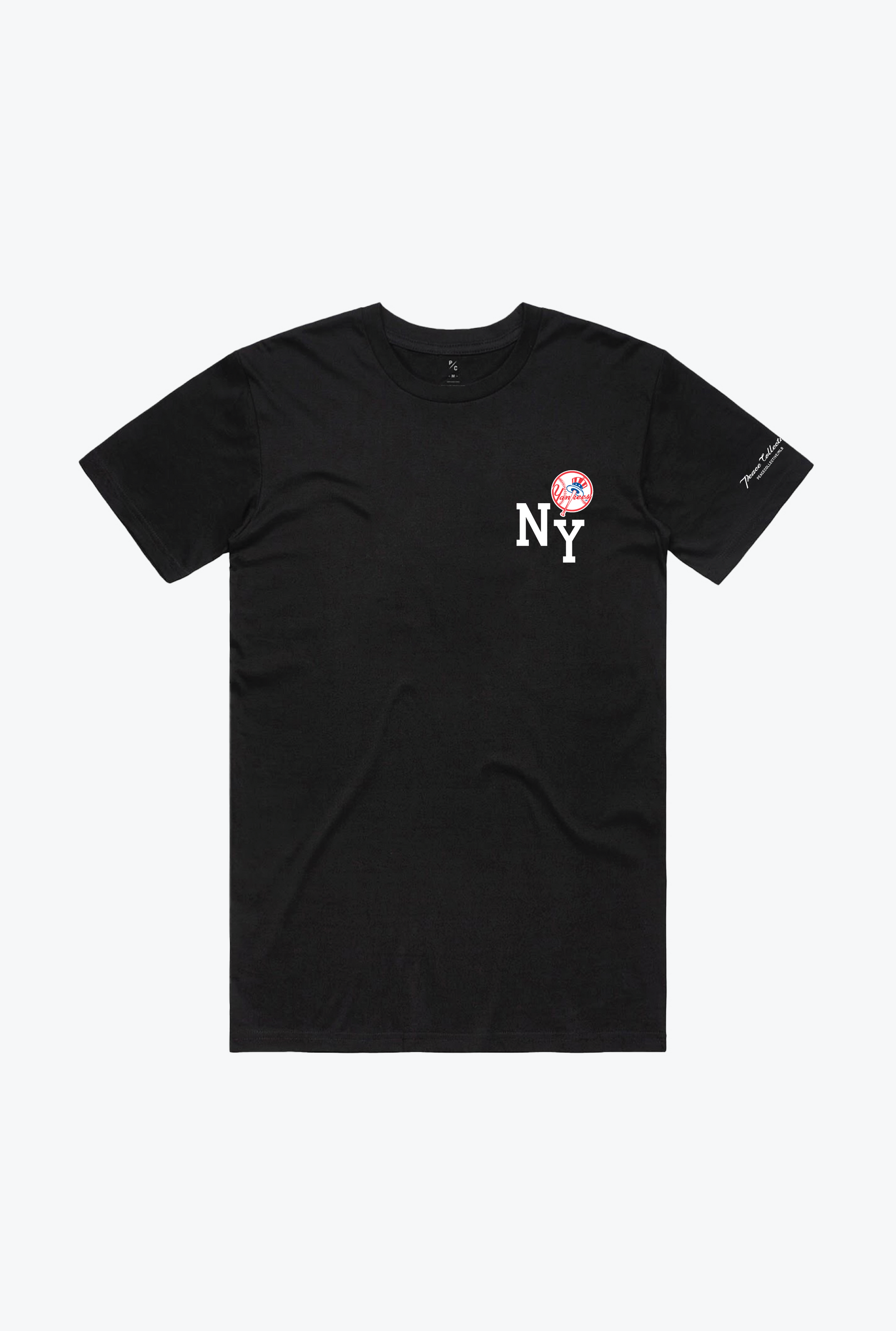 New York Yankees Essentials T-Shirt - Schwarz