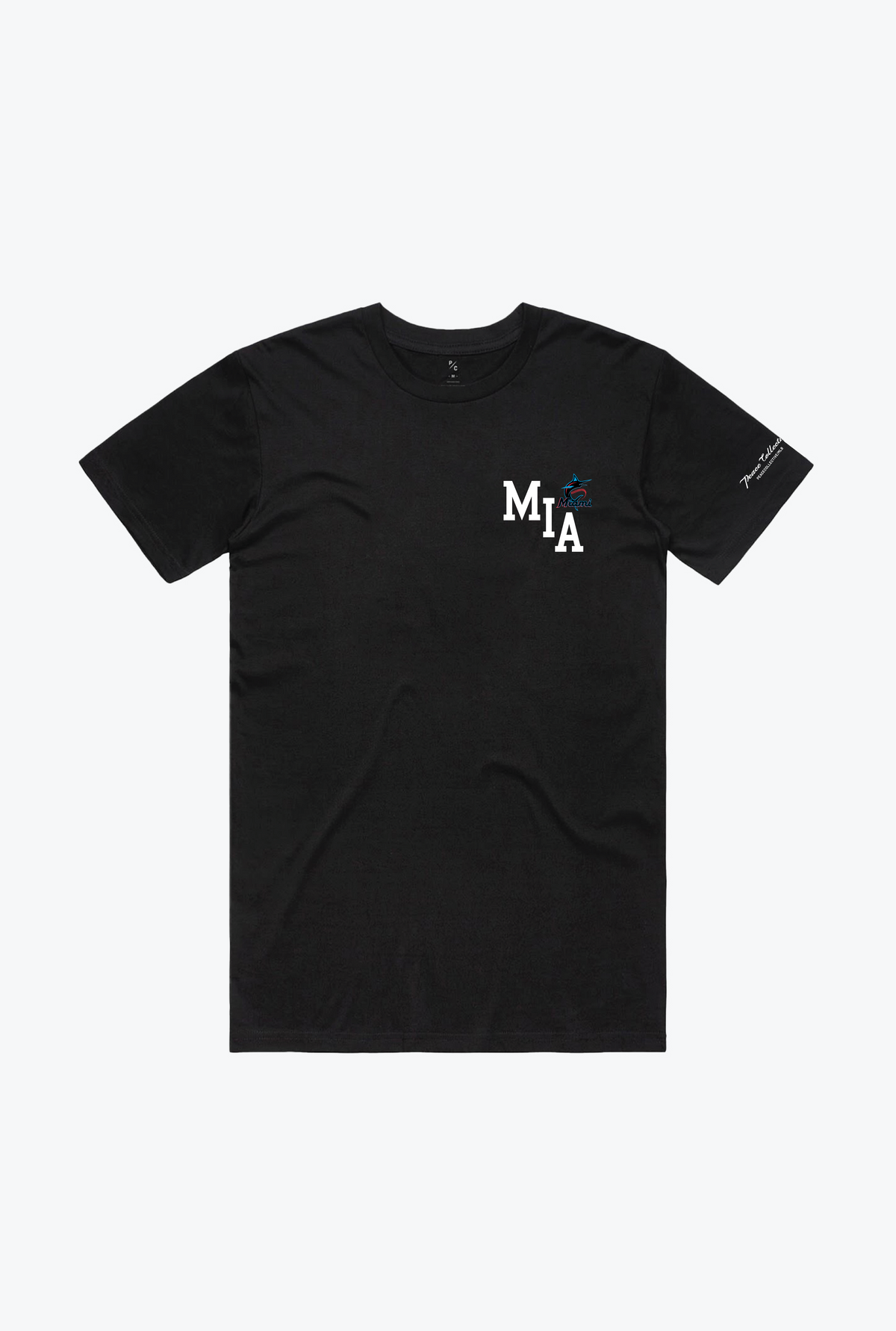 Miami Marlins Essentials T-Shirt – Schwarz