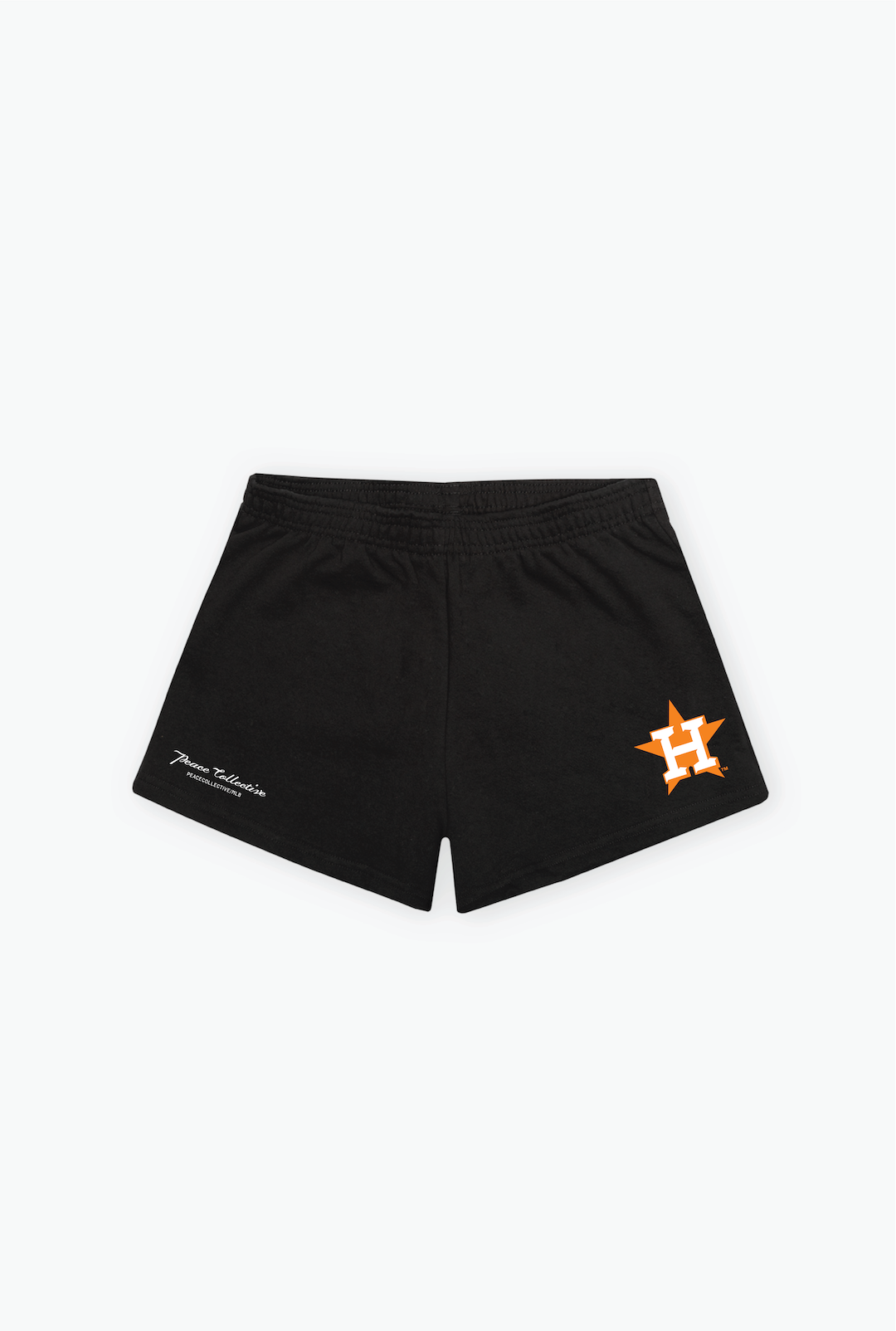 Houston Astros Women's Fleece Shorts - Black