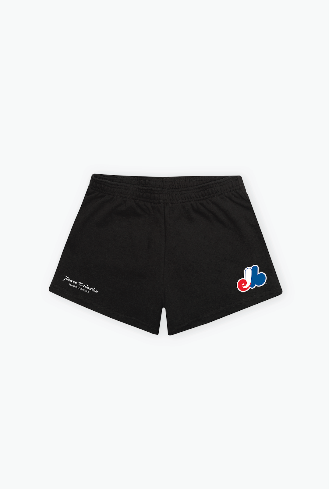 Montreal Expos Women's Fleece Shorts - Black