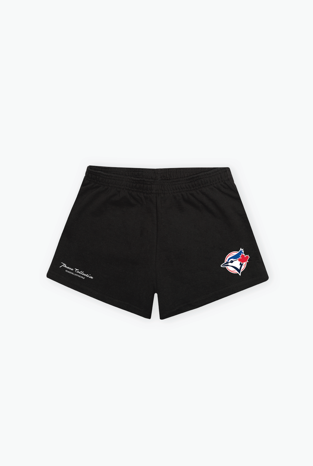 Toronto Blue Jays Women's Fleece Shorts - Black