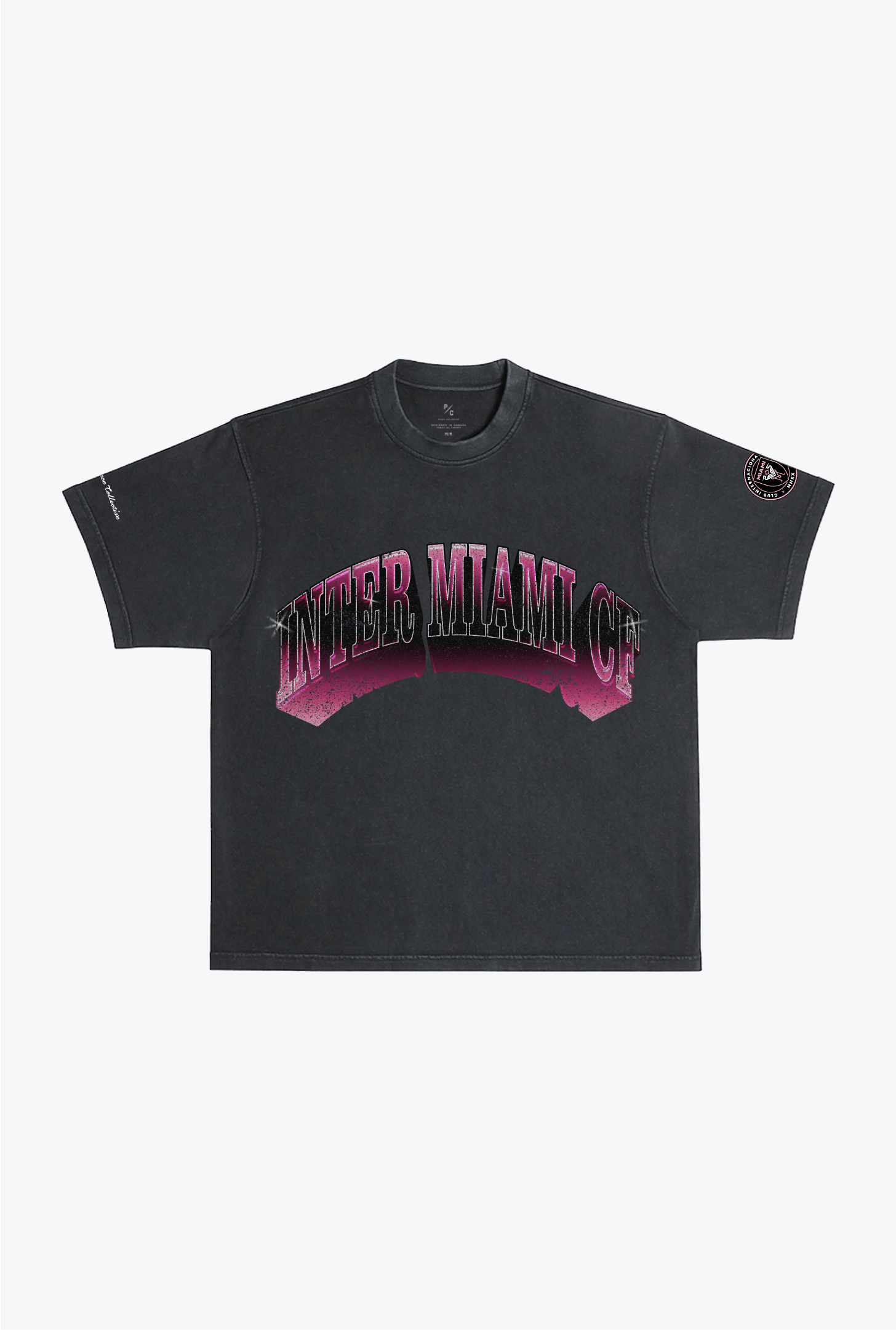 Inter Miami Graffiti Heavyweight Pigment Dye - Black