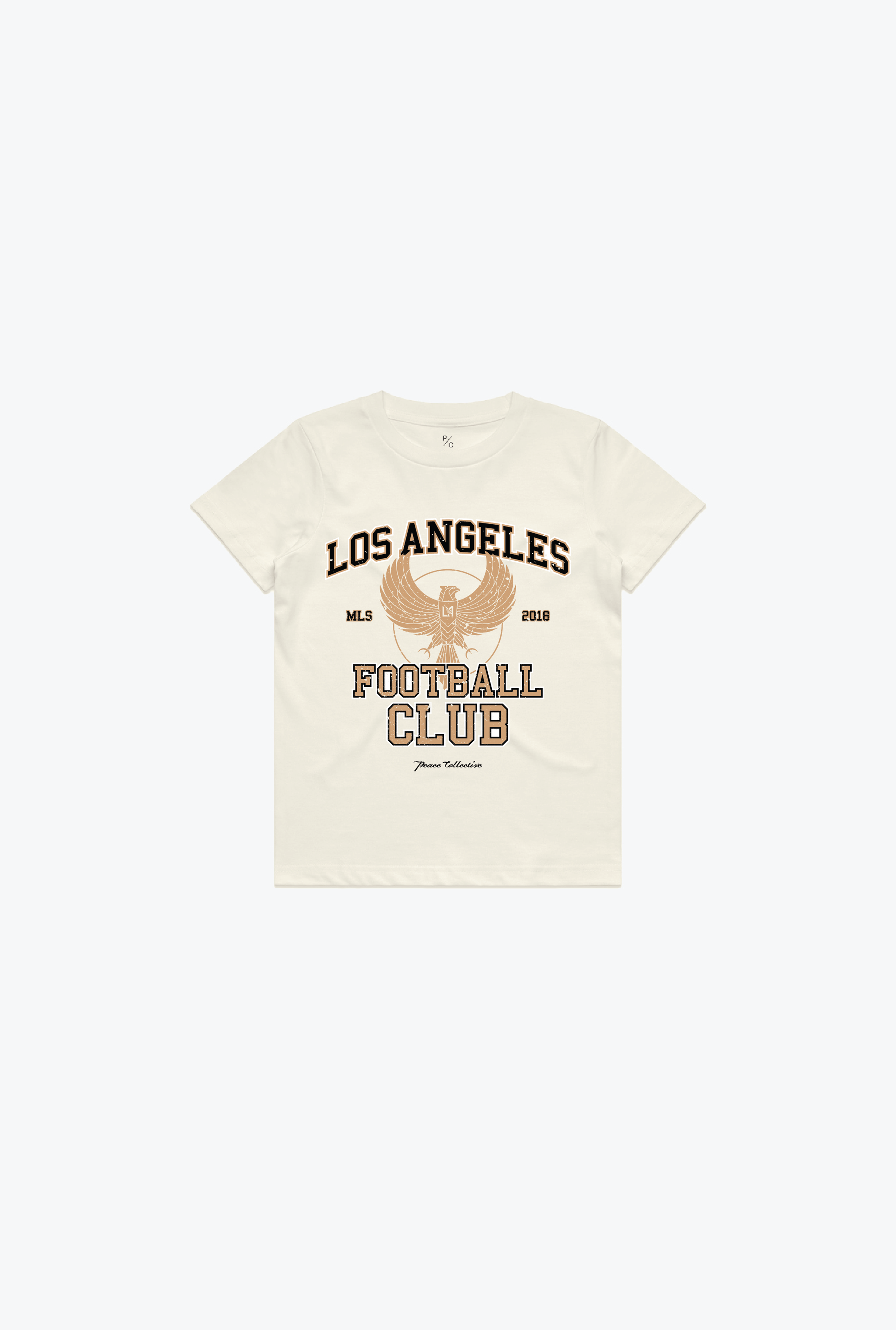 Los Angeles FC Vintage Washed Kids T-Shirt - Ivory