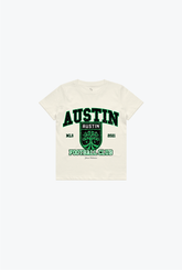 Austin FC Vintage Washed Kids T-Shirt - Ivory