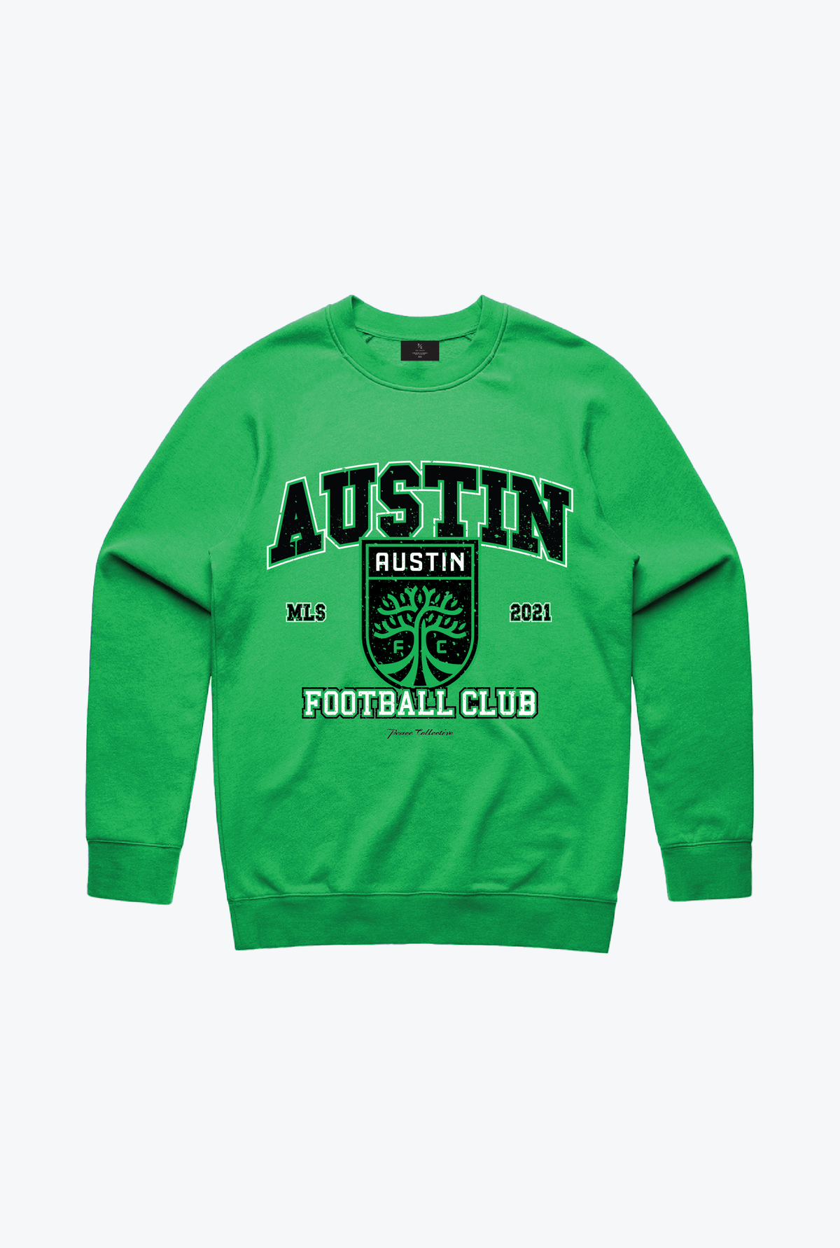 Austin FC Vintage Washed Crewneck - Green