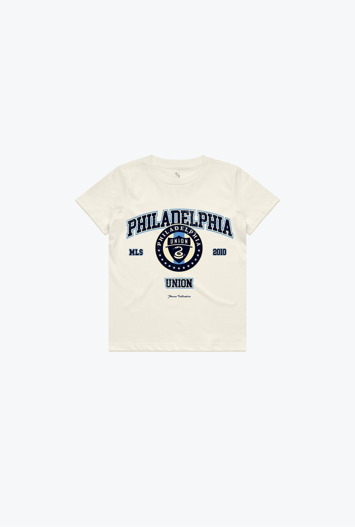Philadelphia Union Vintage Washed Kids T-Shirt - Ivory