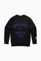 Orlando City SC Essentials Heavyweight Crewneck - Black