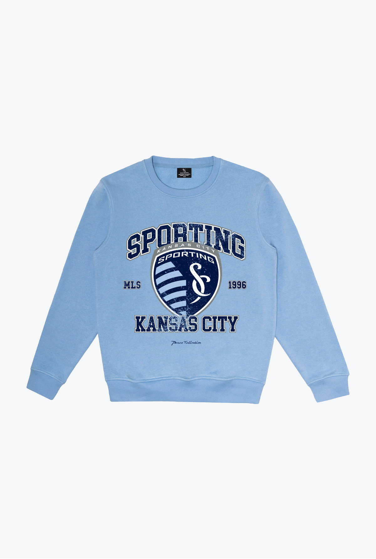 Sporting Kansas City Vintage Washed Crewneck - Vista Blue
