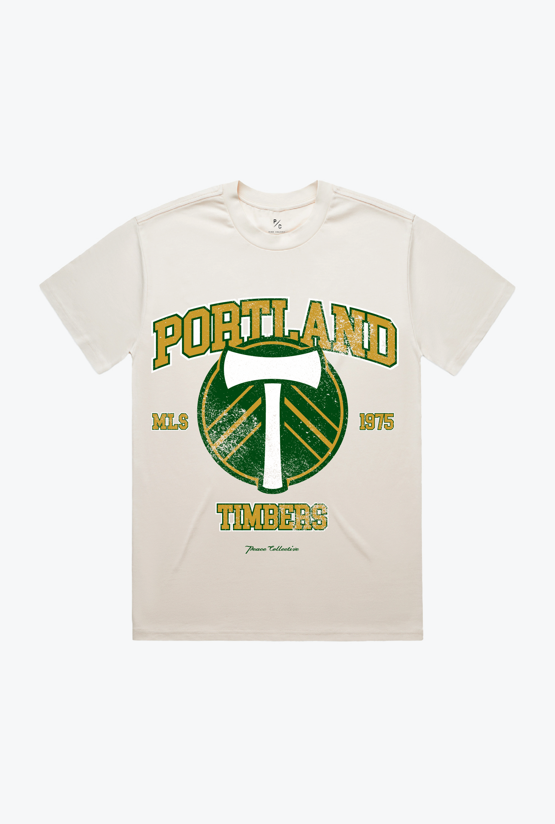 Portland Timbers Vintage Washed T-Shirt - Ivory