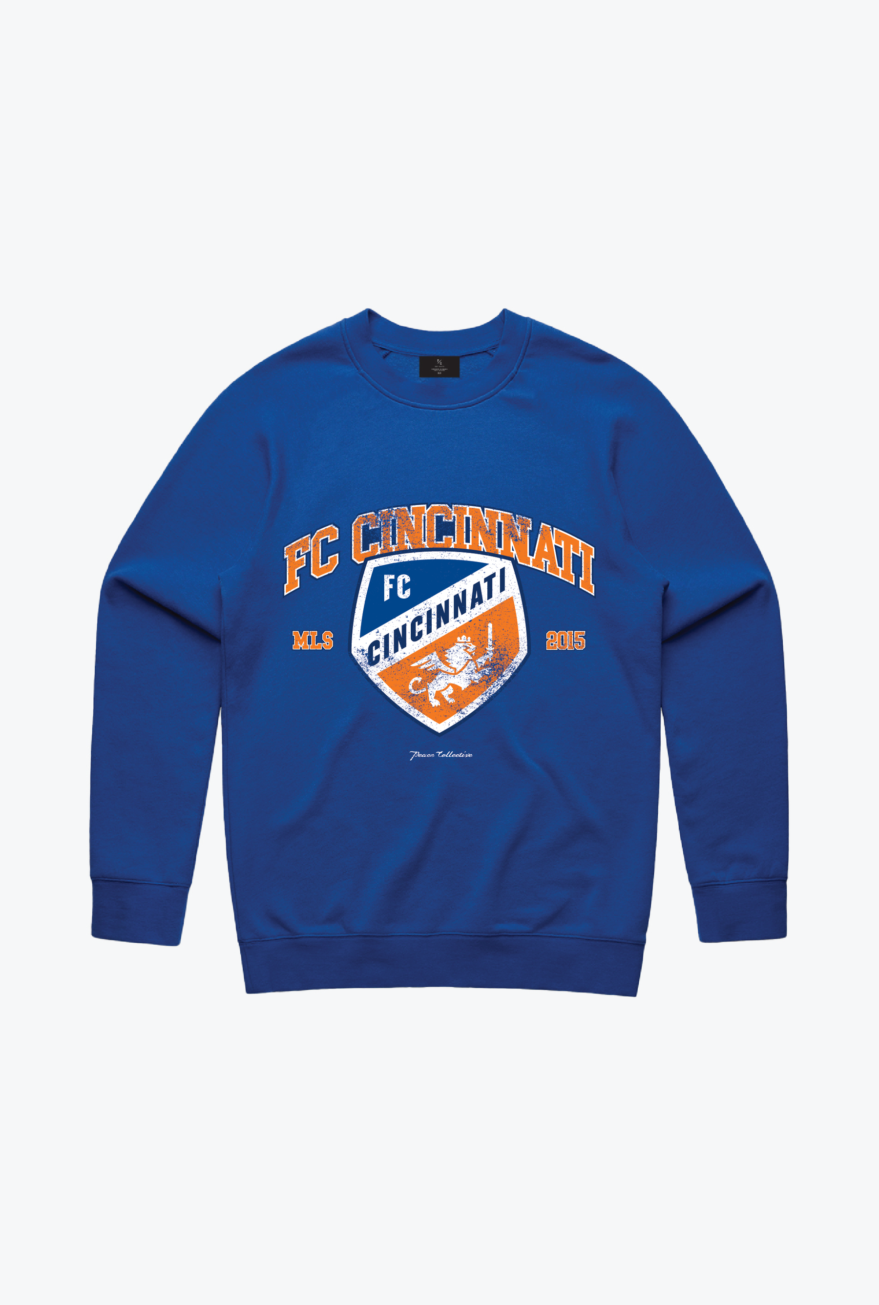 FC Cincinnati Vintage Washed Crewneck - Royal