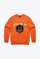 Houston Dynamo FC Vintage Washed Crewneck - Orange