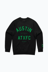 Austin FC Essentials Heavyweight Crewneck - Black