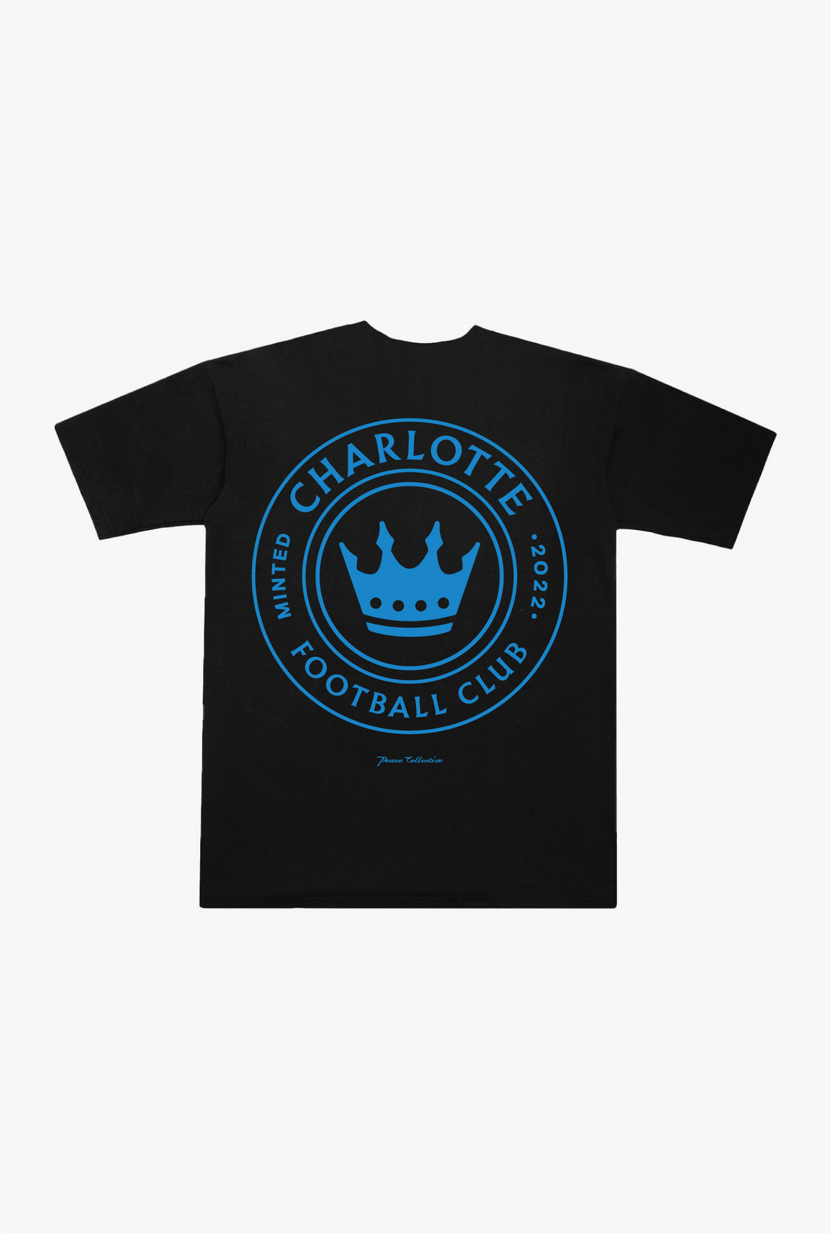 Charlotte FC Essentials Heavyweight T-Shirt - Black