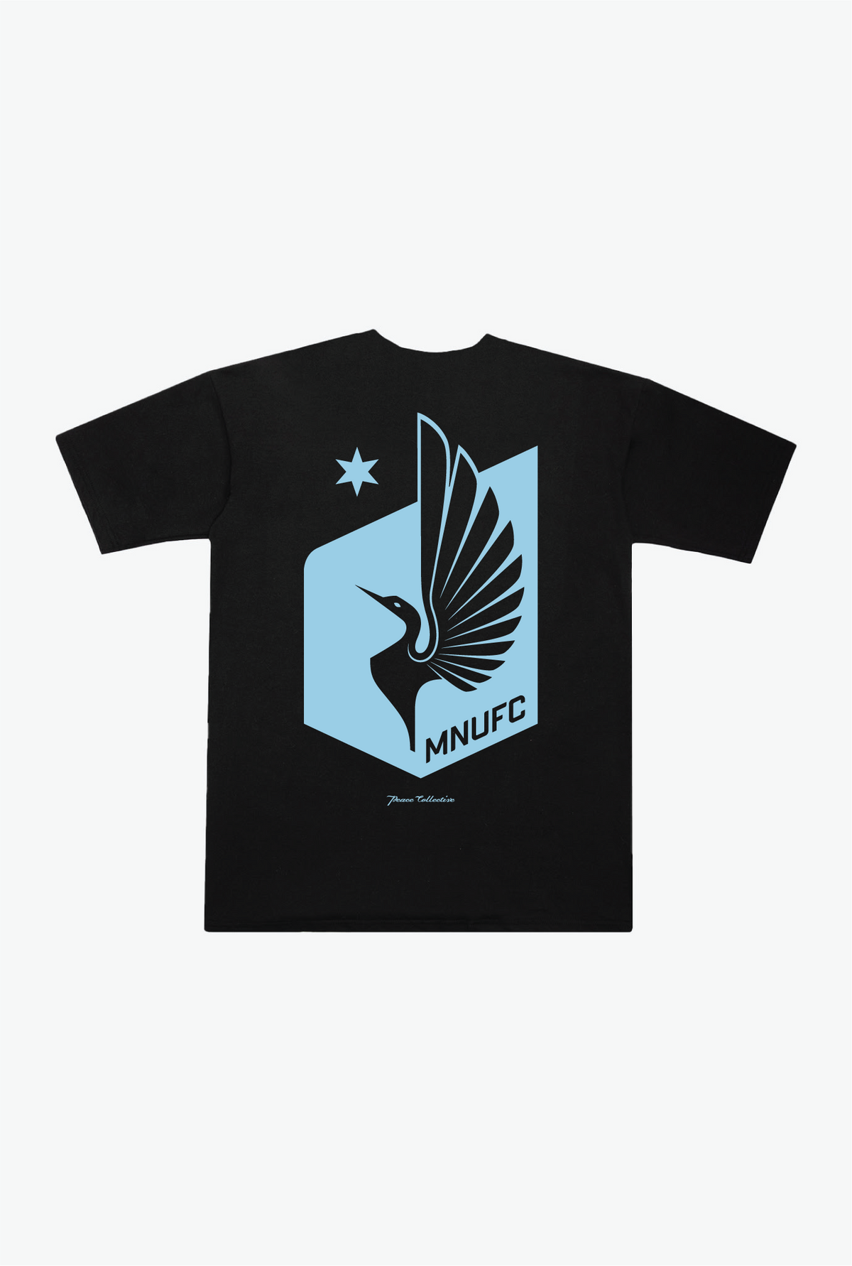 Minnesota United FC Essentials Heavyweight T-Shirt - Black