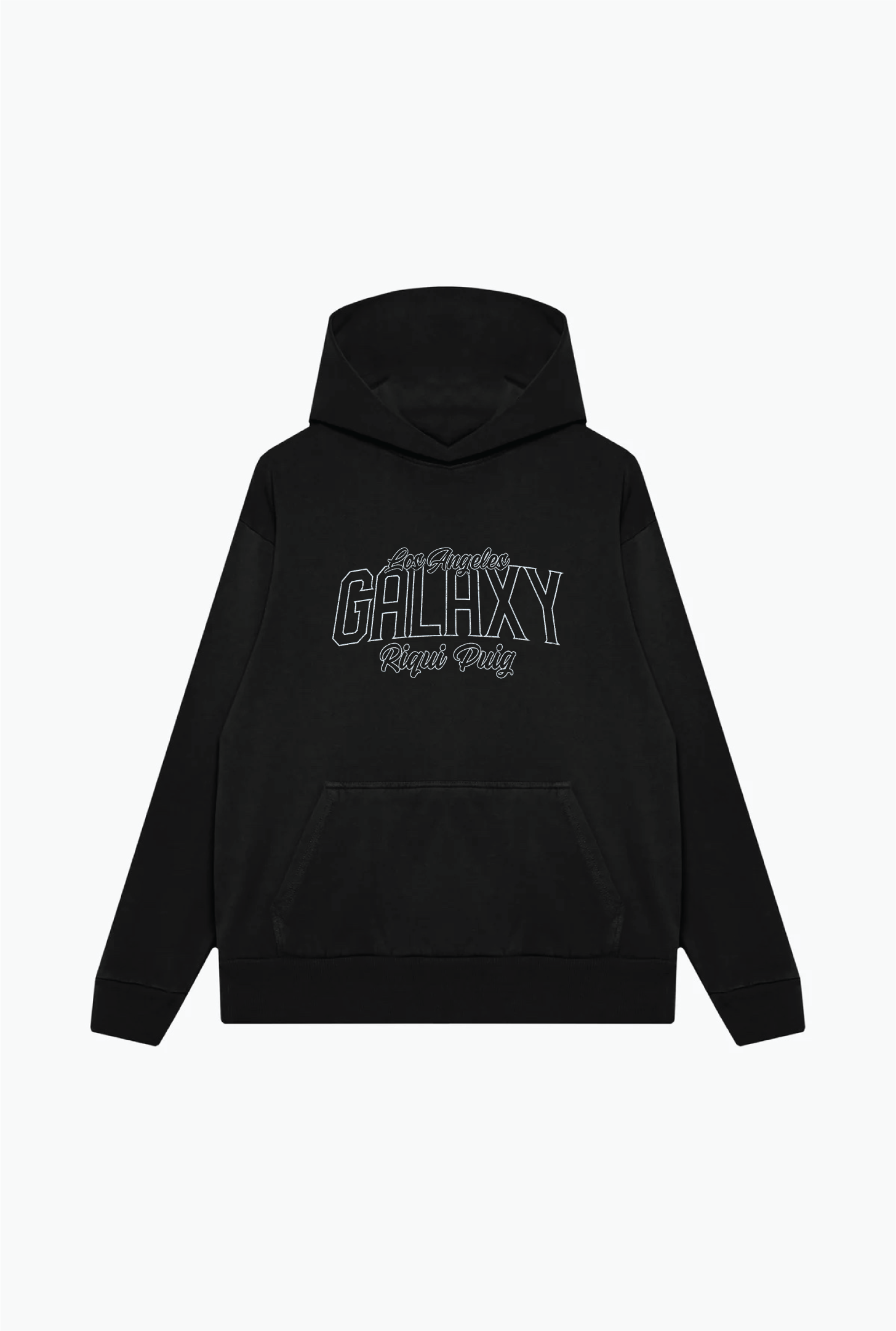 Riqui Puig Vintage Heavyweight Hoodie - Black