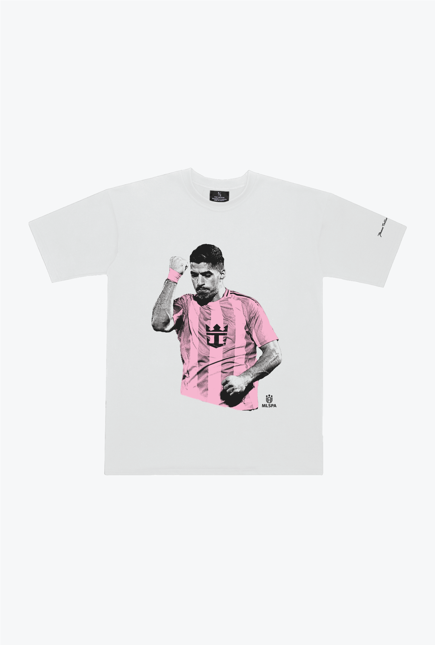 Luis Suárez Heavyweight T-Shirt - White