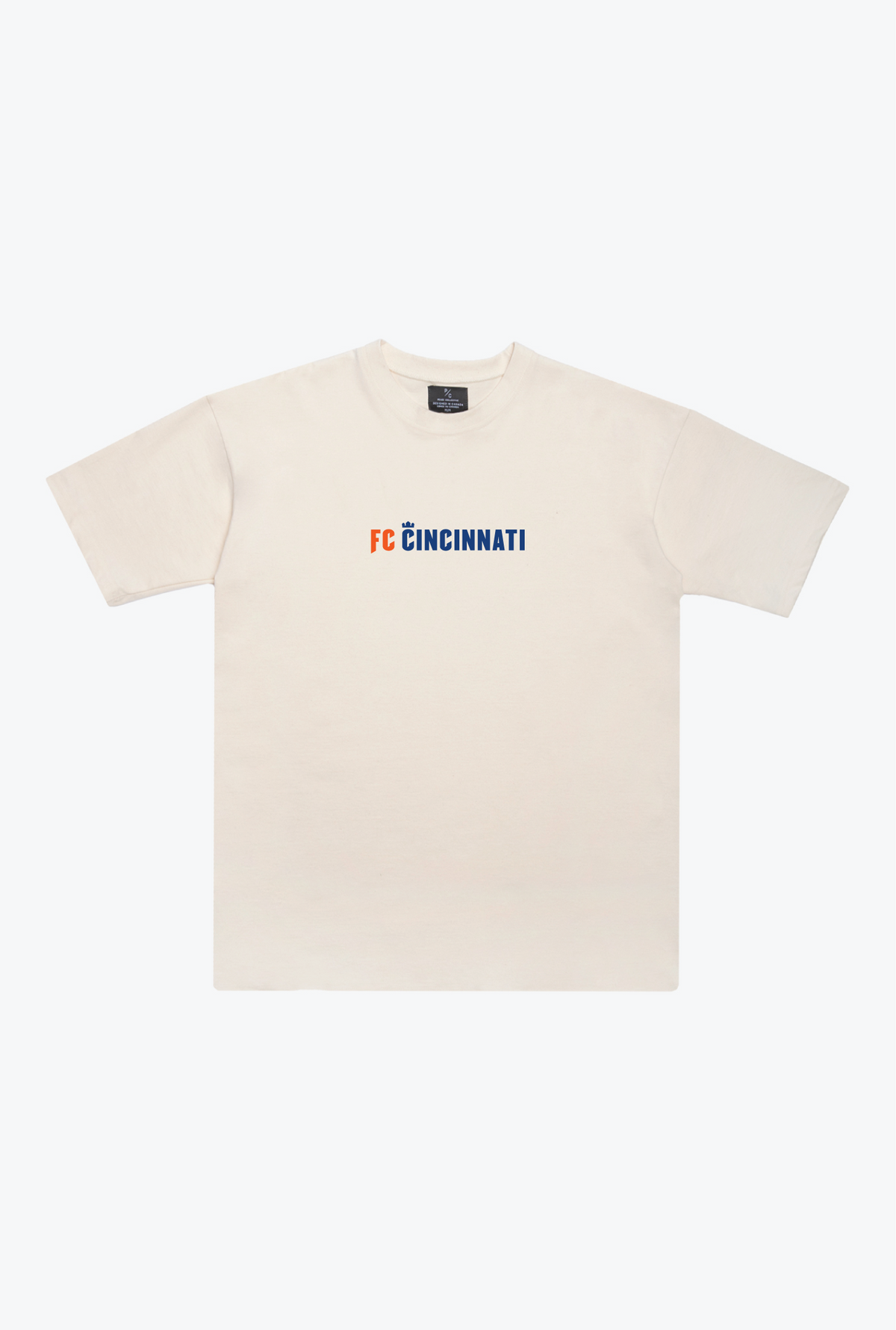 FC Cincinnati Essentials Heavyweight T-Shirt - Natural