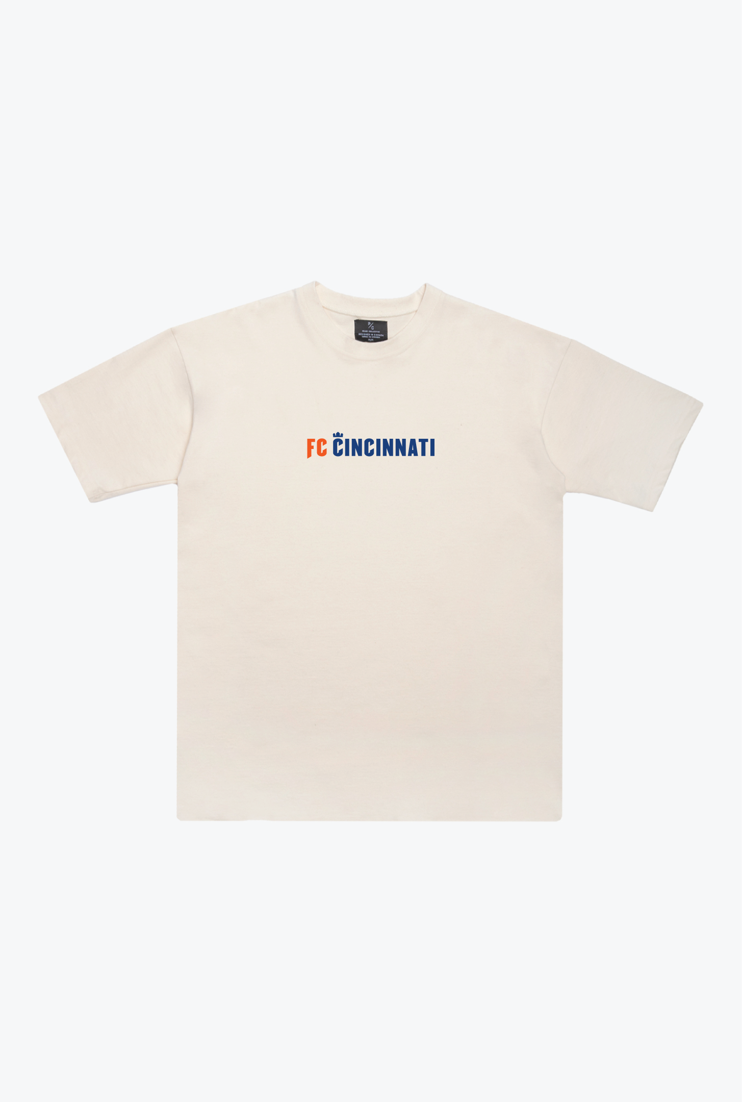 FC Cincinnati Essentials Heavyweight T-Shirt - Natural