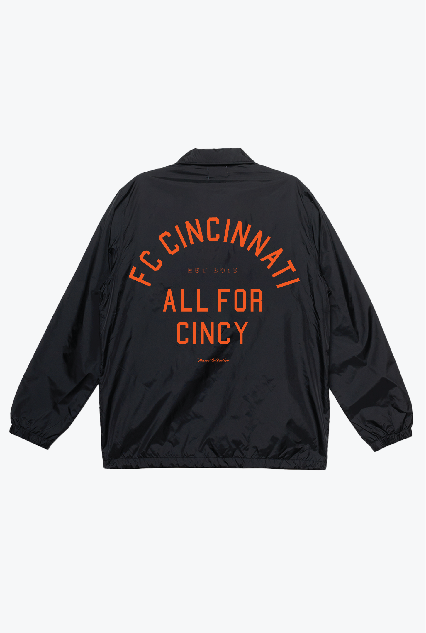 FC Cincinnati Essentials Coach Jacket - Black