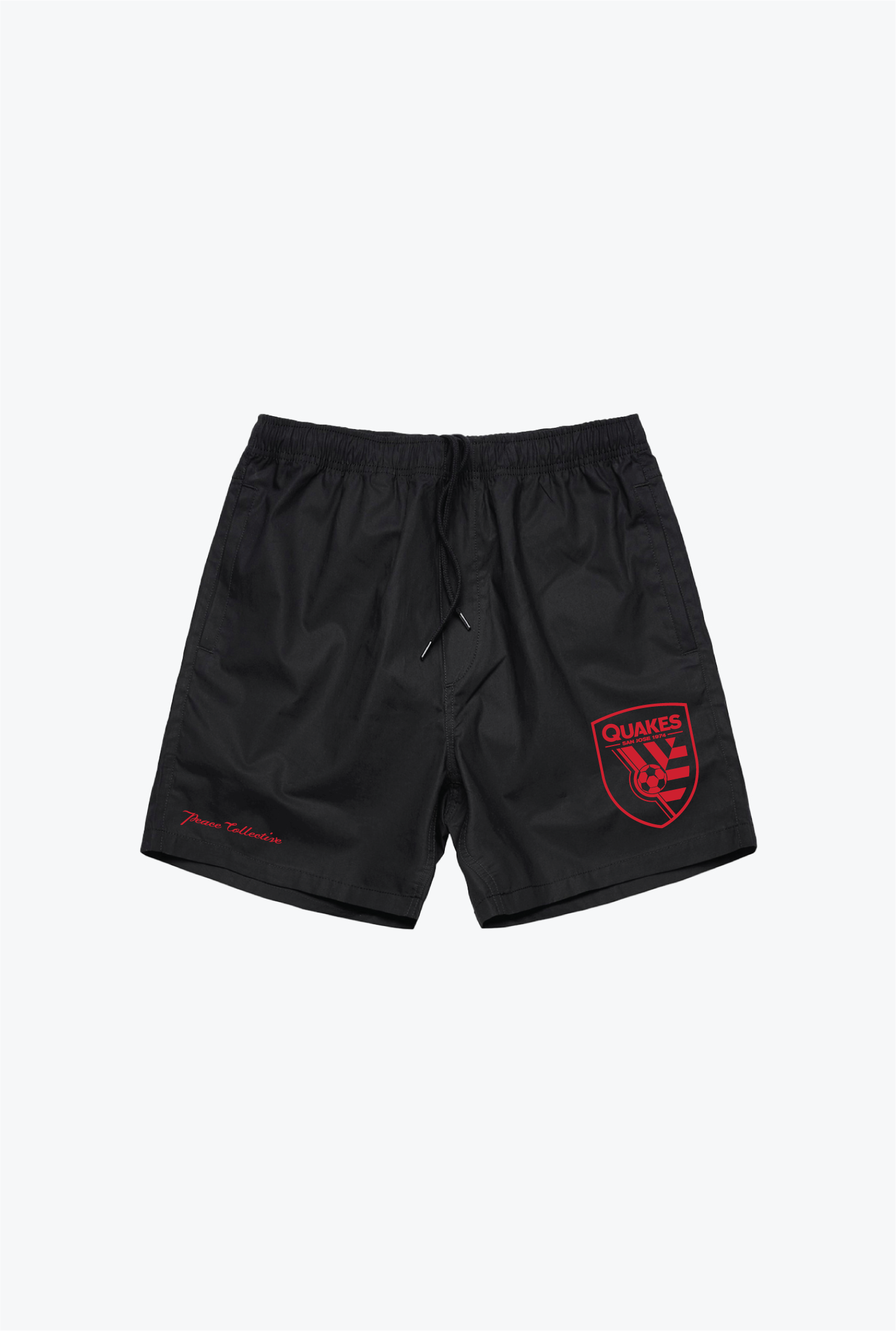 San Jose Earthquakes Essentials Board Shorts - Black