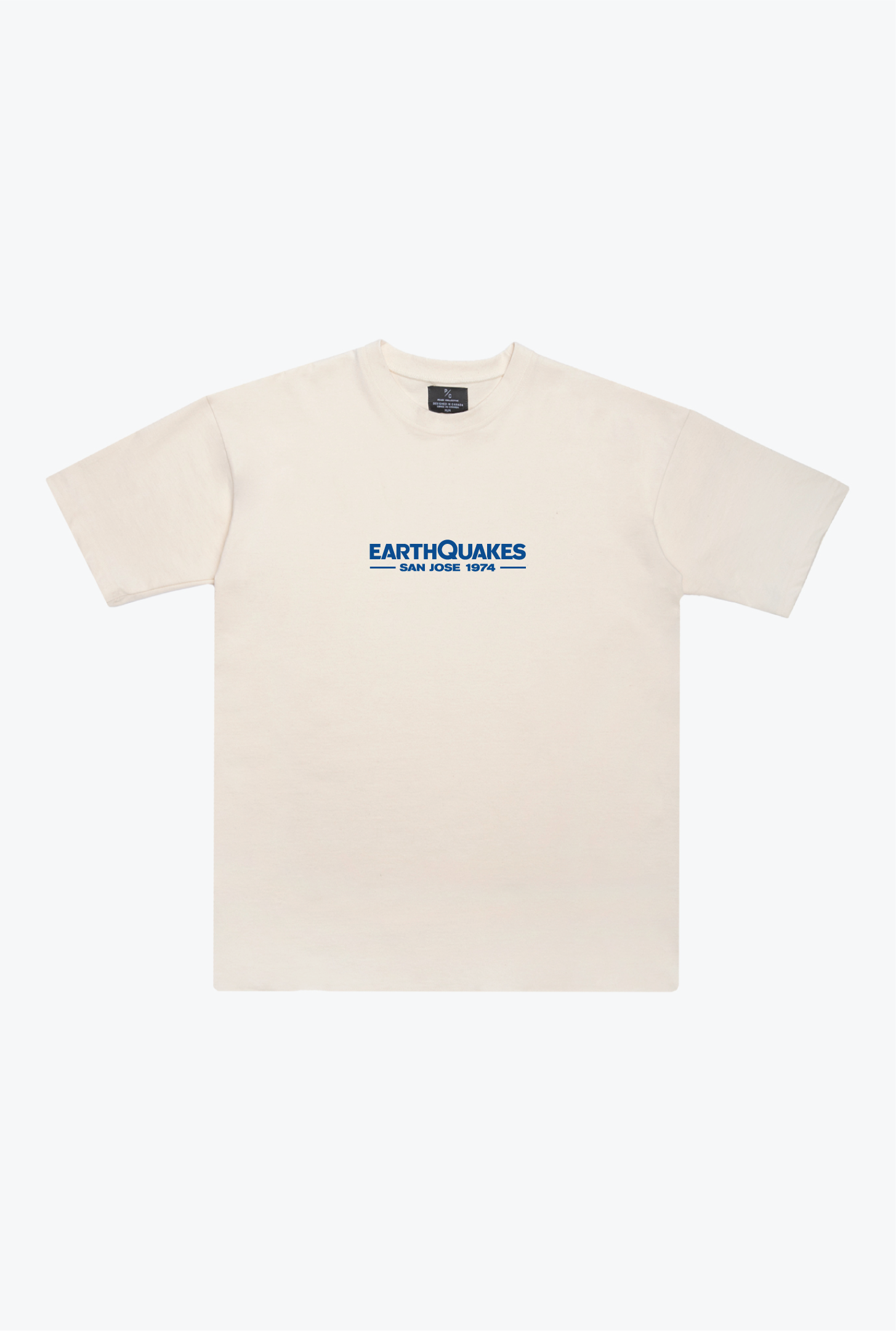 San Jose Earthquakes Essentials Heavyweight T-Shirt - Natural