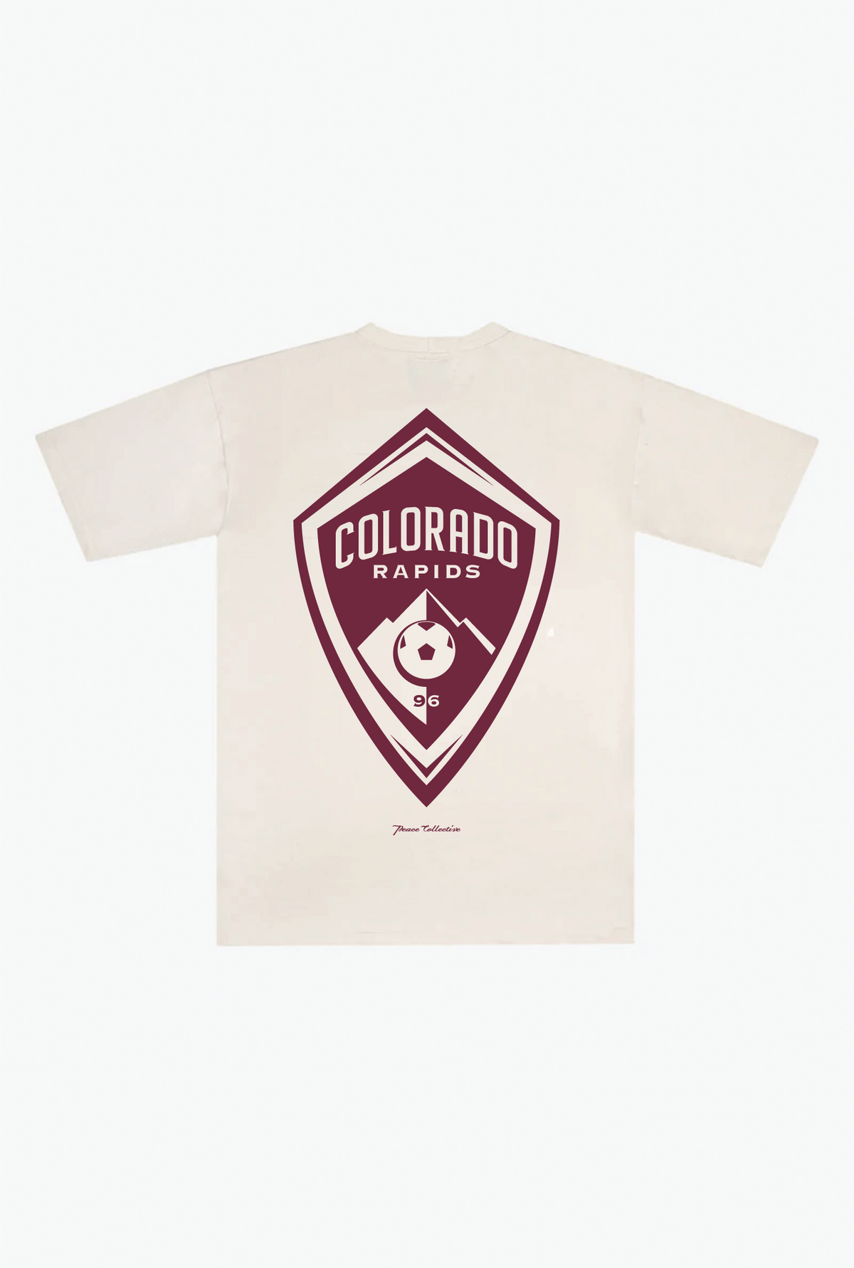 Colorado Rapids Essentials Heavyweight T-Shirt - Natural