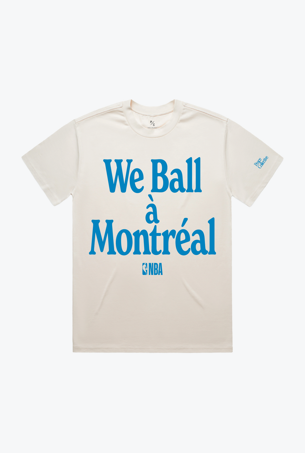We Ball à Montréal Game Day T-Shirt - Ivory