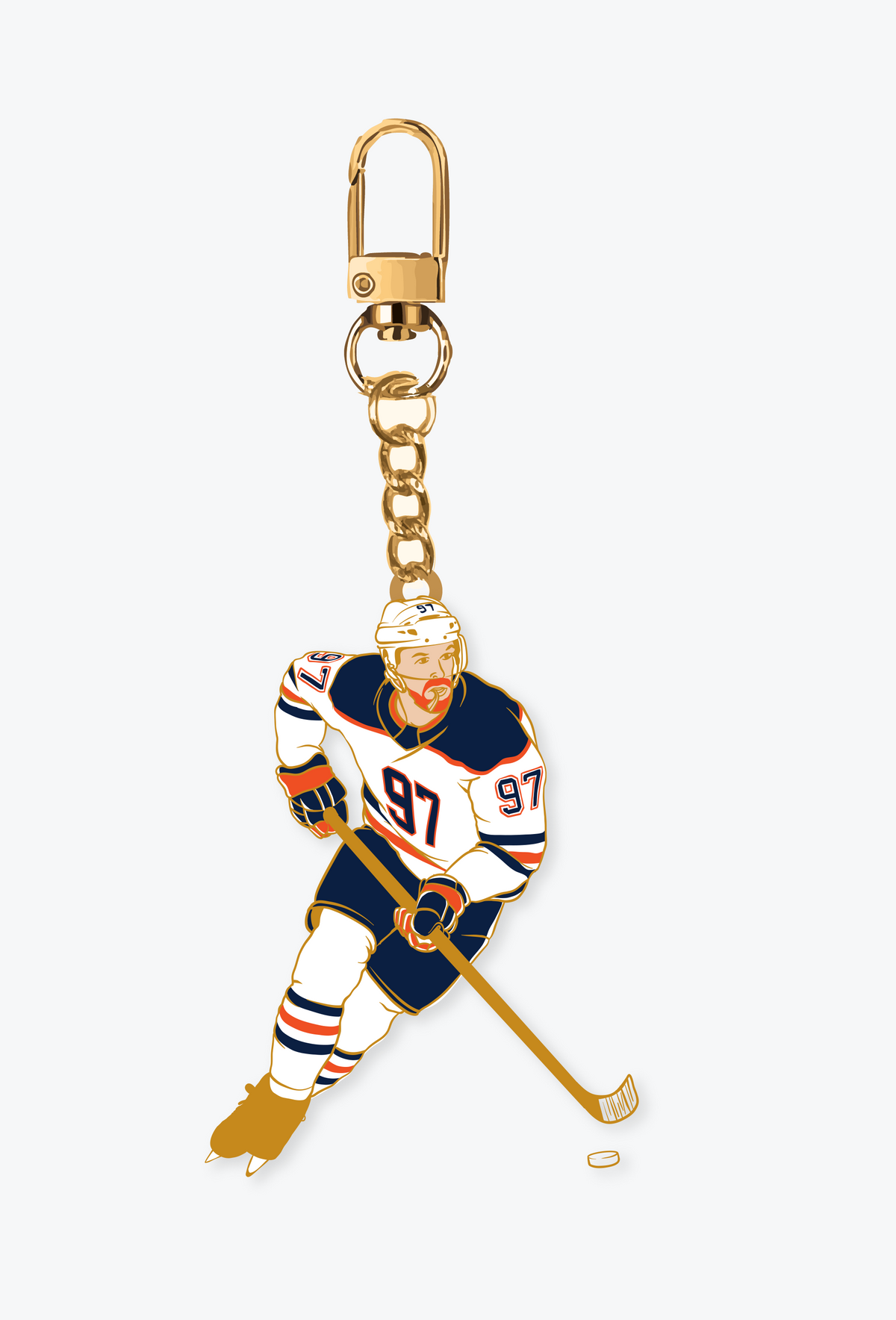 Connor McDavid Away Keychain - Multicolour