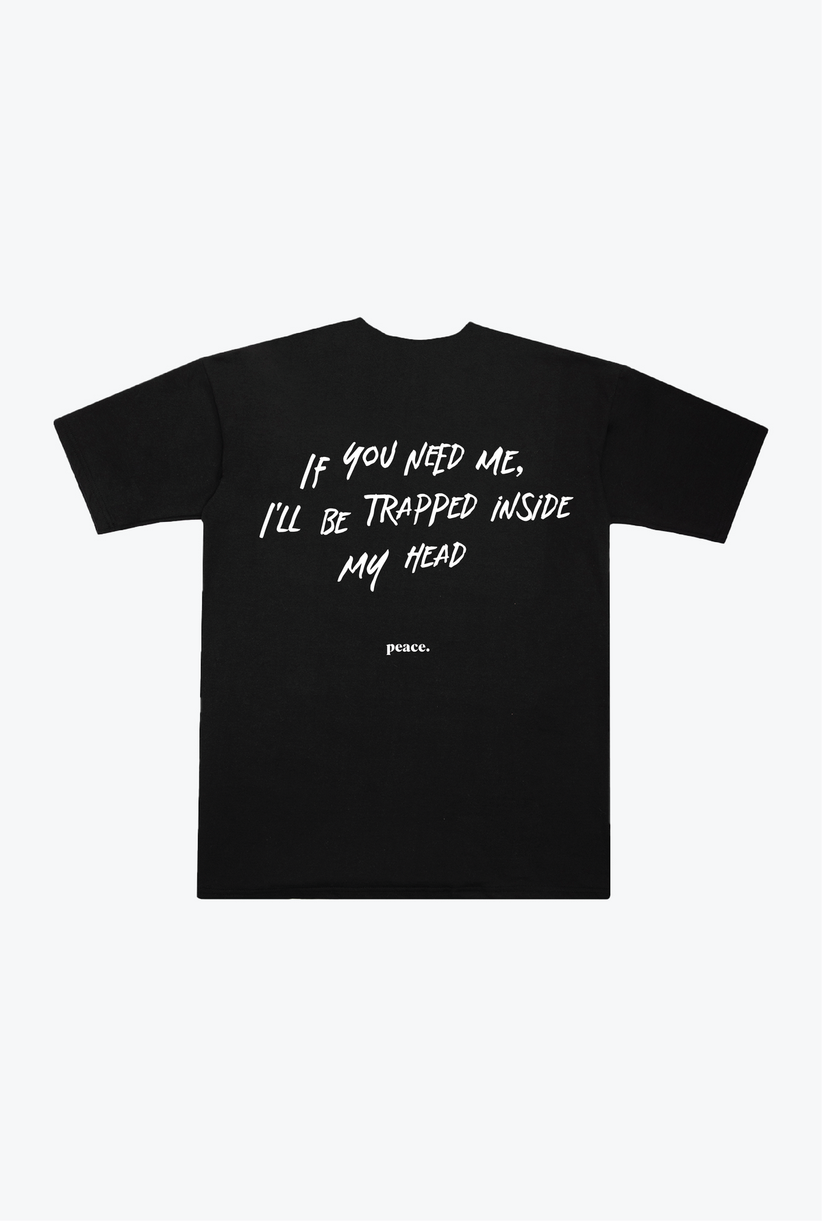 Trapped Inside My Head T-Shirt - Black