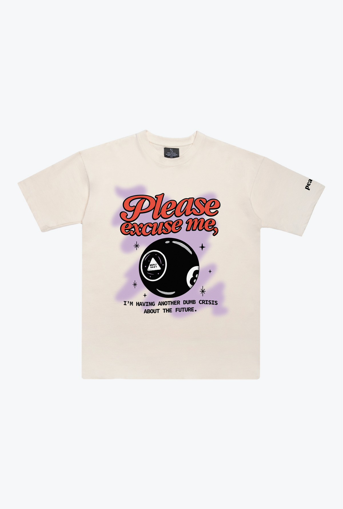 Future Crisis T-Shirt - Ivory