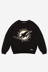 Miami Dolphins Knit Sweater - Black