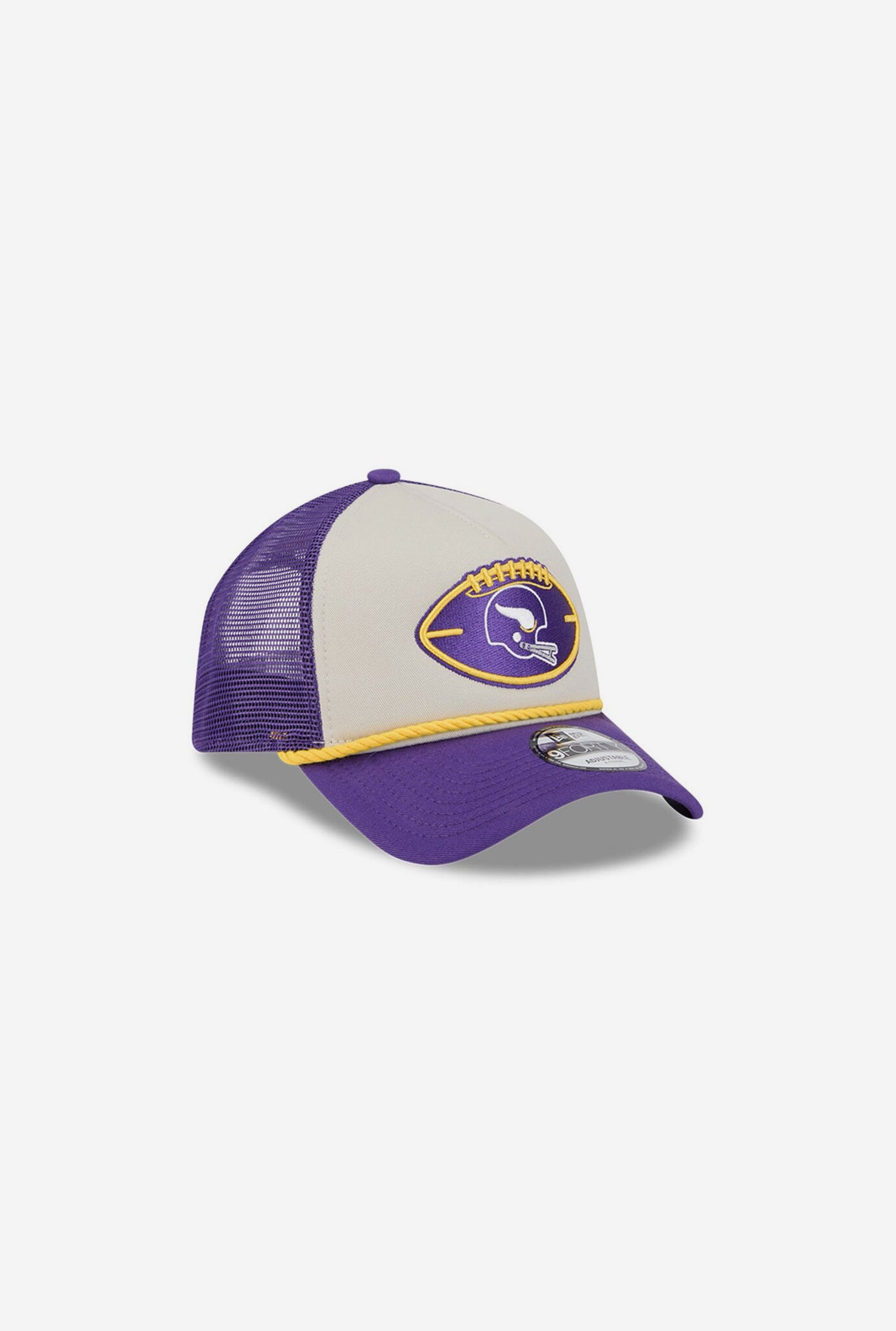 Minnesota Vikings Sideline 9FORTY Trucker Cap - Purple