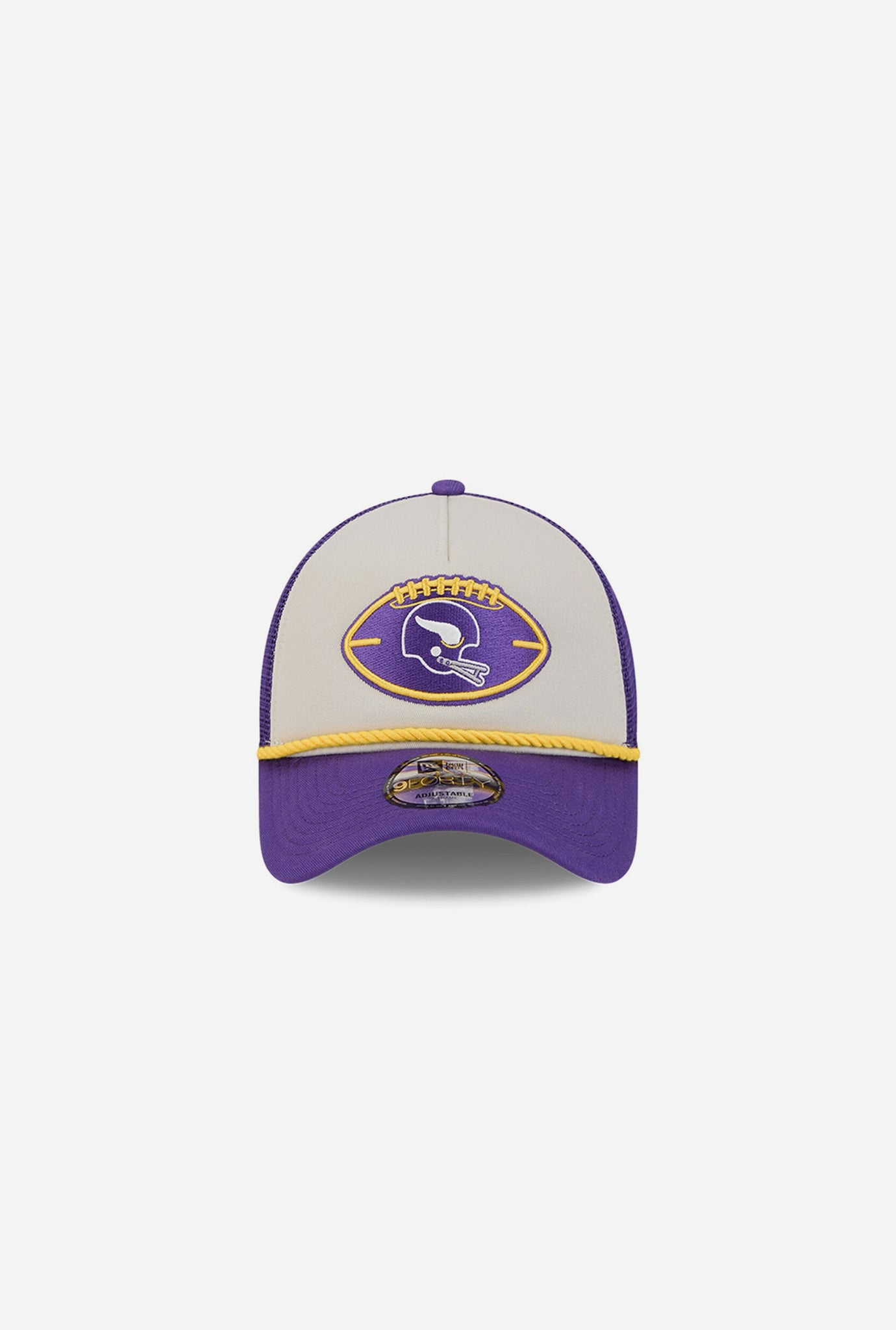 Minnesota Vikings Sideline 9FORTY Trucker Cap - Purple
