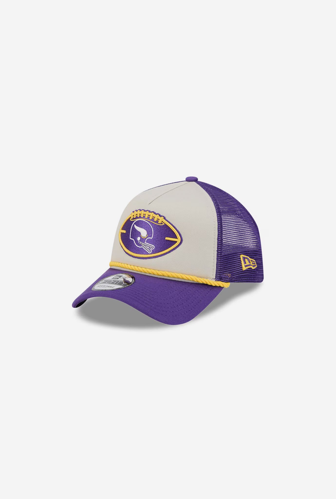Minnesota Vikings Sideline 9FORTY Trucker Cap - Purple