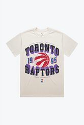 Toronto Raptors Court Premium T-Shirt - Ivory