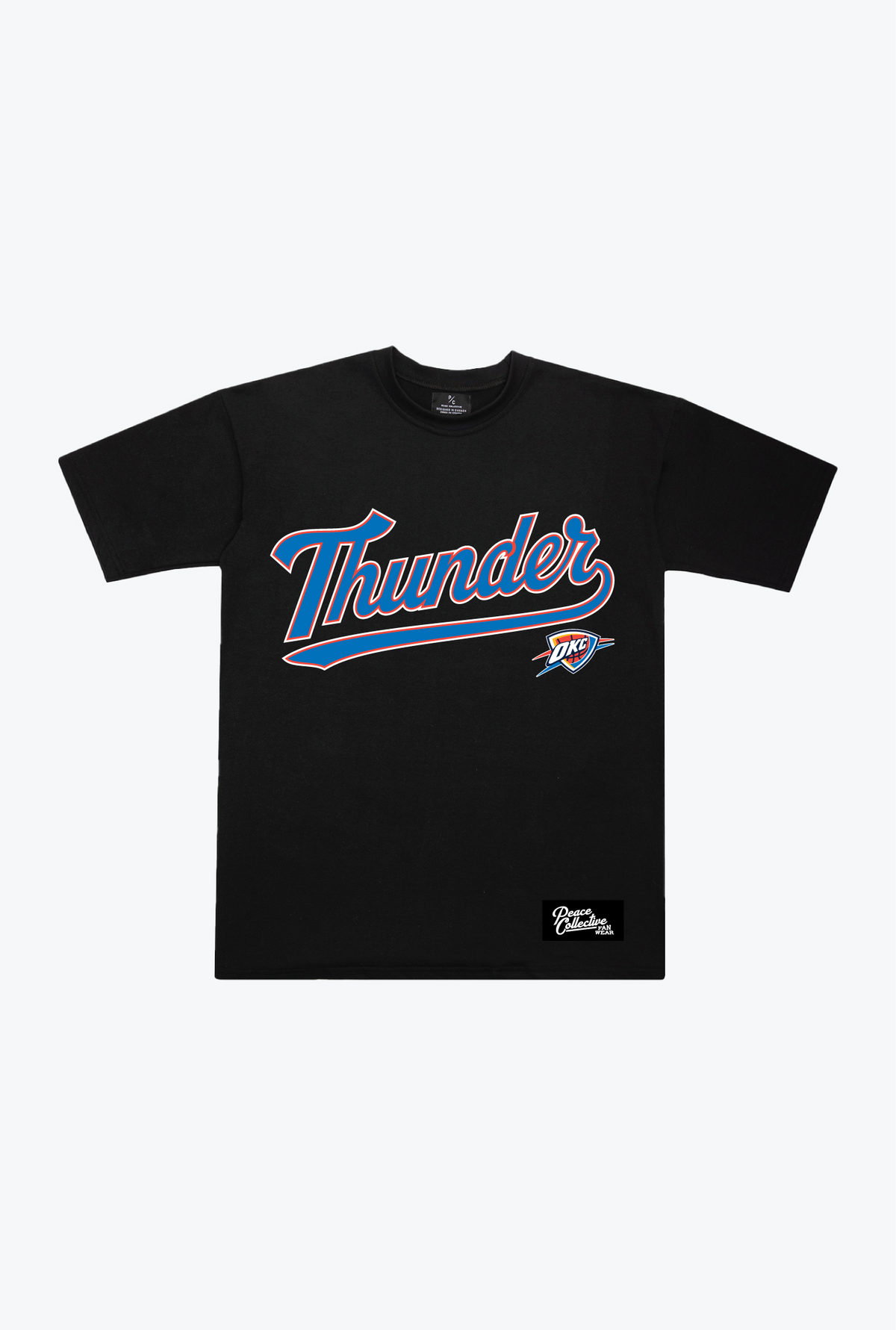Oklahoma City Thunder Spirit Heavyweight T-Shirt - Black