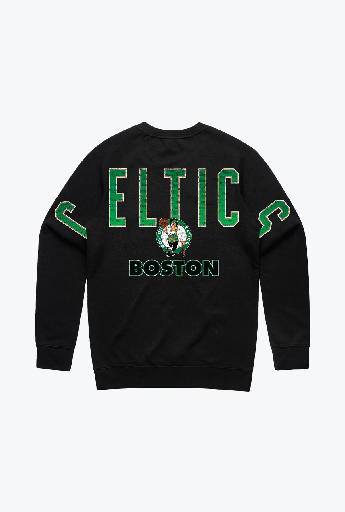 Boston Celtics Spirit Crewneck - Black