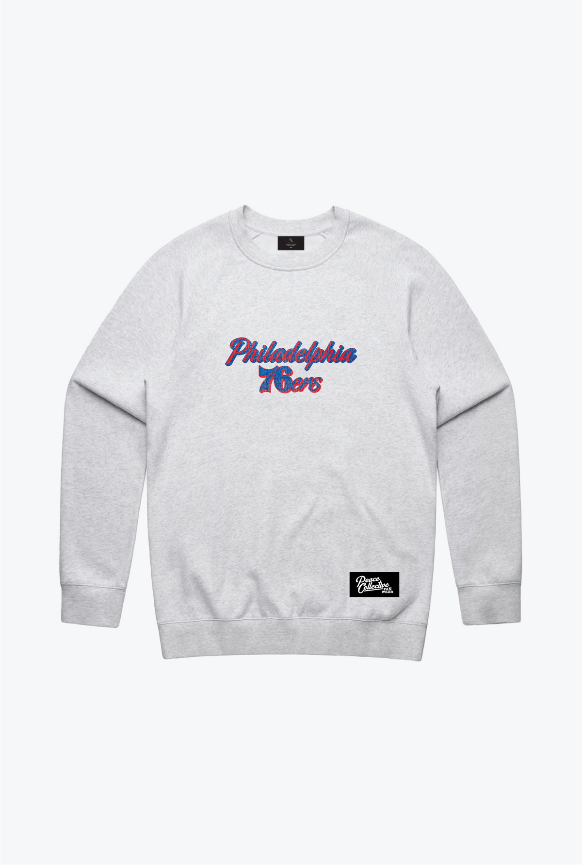Philadelphia 76ers Spirit Crewneck - Ash