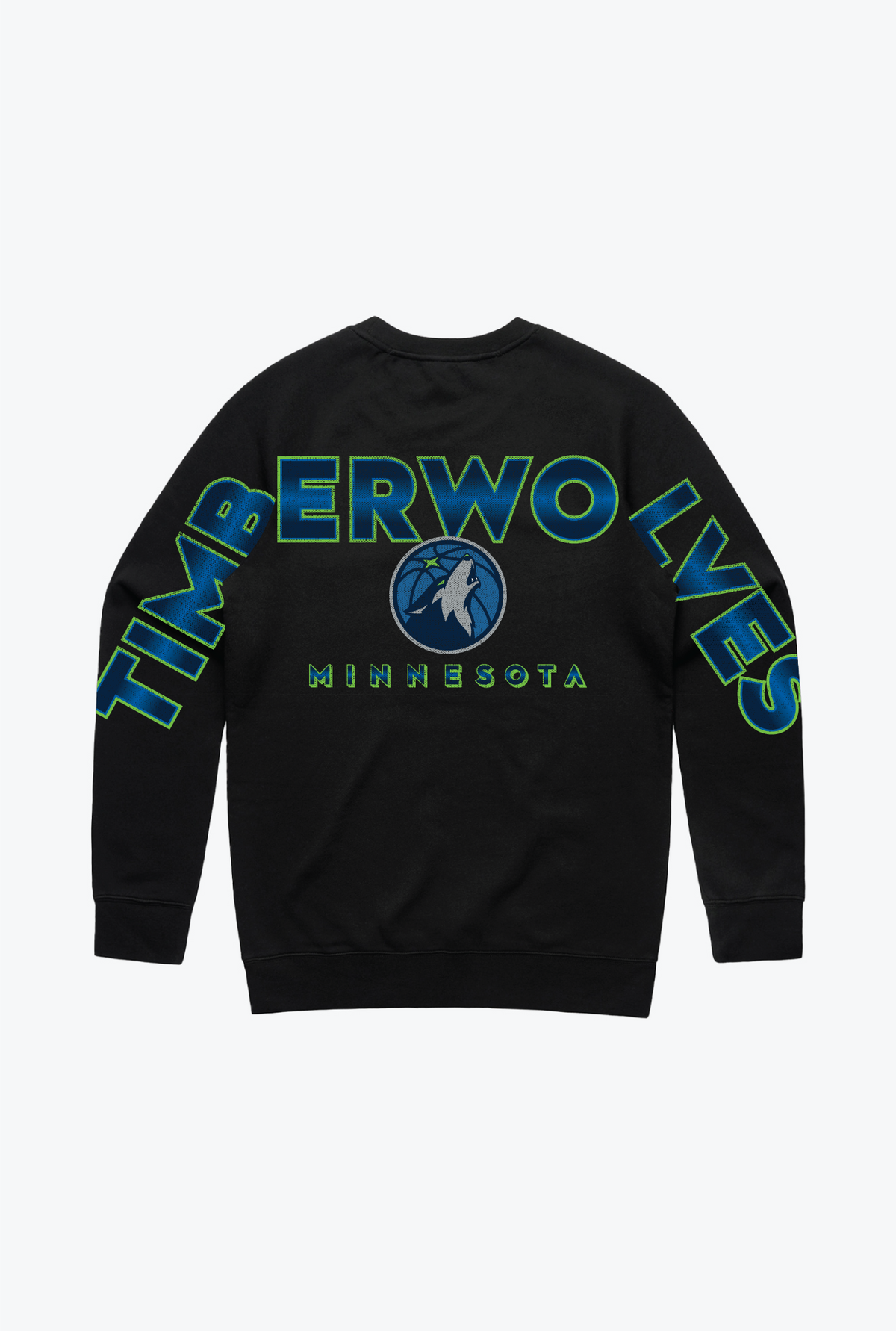Minnesota Timberwolves Spirit Crewneck - Black
