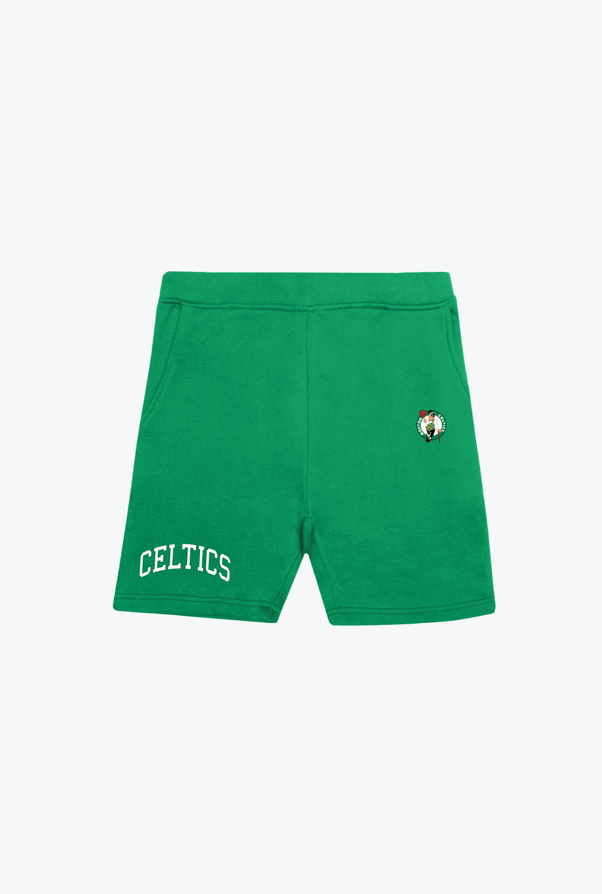 Boston Celtics Playoffs Fleece Shorts - Kelly Green