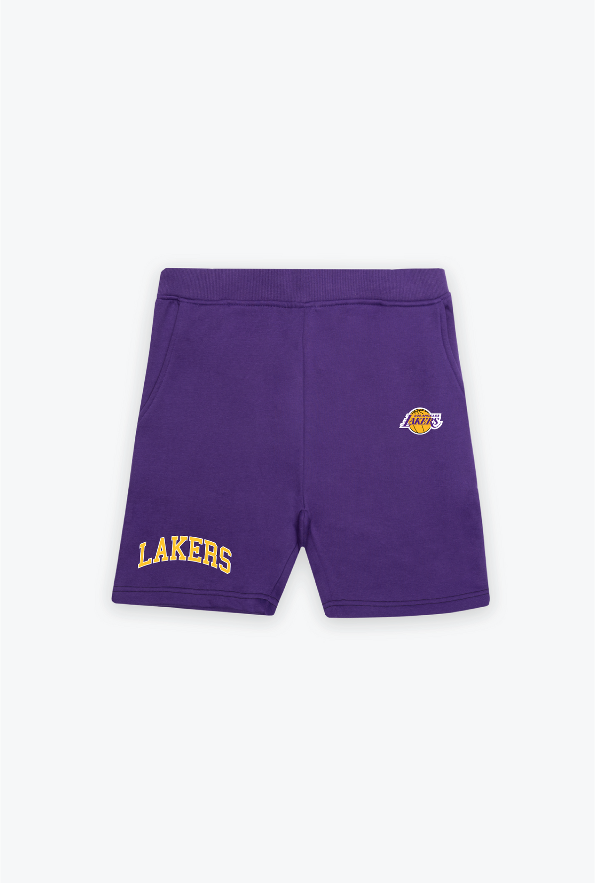 Los Angeles Lakers Playoffs Fleece Shorts - Purple